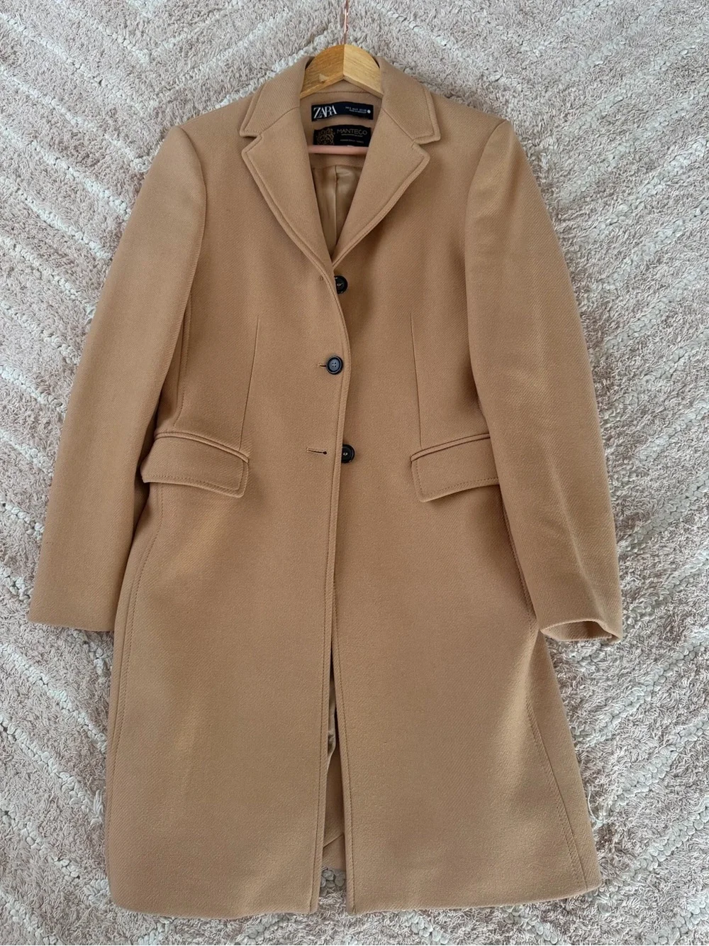 Zara Manteco Wool Coat